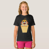 T-shirt Cône de glace pour chien (Devant entier)