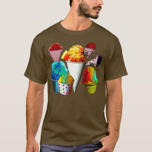 T-shirt Cône de neige