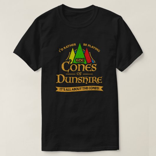 T-shirt Cônes de Dunshire (Design devant)