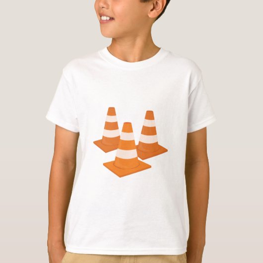 T-shirt Cônes du trafic (Devant)