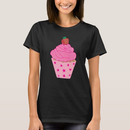 T-shirt Confectioner Pastry Chef Baking Cupcake  Cake (Devant)