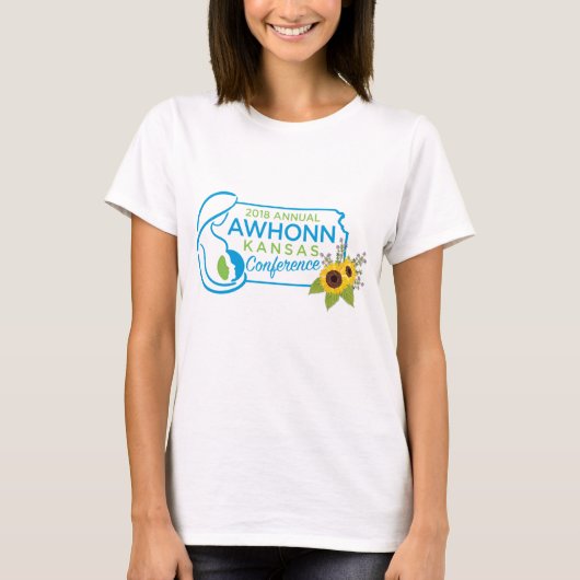 T-shirt Conférence AWHONN Kansas 2018 (Devant)
