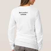T-shirt Confession du voyageur : réserver (Dos)