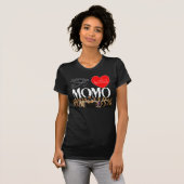 T-shirt Confessions d'une danseuse du ventre I <3 Momo (Devant entier)