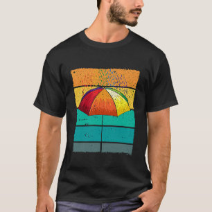 T-shirt Confetti parapluie rétro pour un fan de Confetti