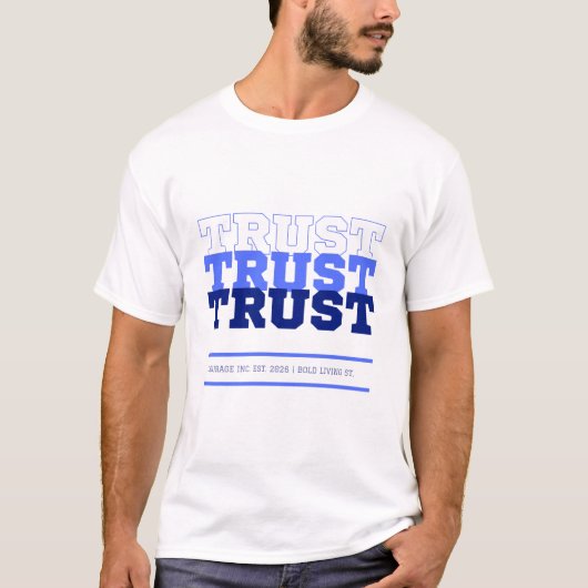 T-shirt Confiance (Devant)