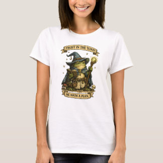 T-shirt Confiance dans le crapaud drôle chemise de sorcier