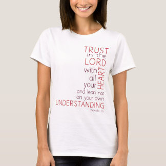 T-shirt Confiance dans le seigneur