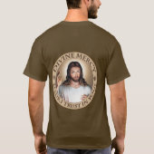 T-shirt Confiance divine de Jésus I de pitié dans vous (Dos)