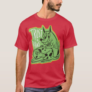 T-shirt Confiance En Paws Chiens De Tatouage Propriétaire