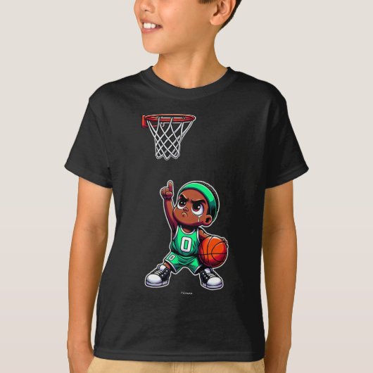 T-shirt Confident And Motivated Little Jayson (Devant)