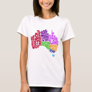 T-shirt Configuration de texte typographique de