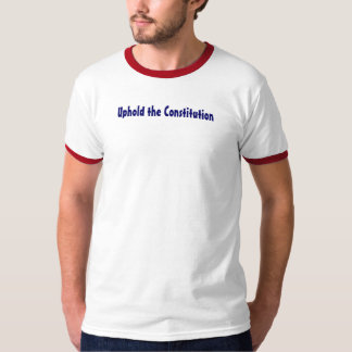 T-shirt Confirmez la constitution