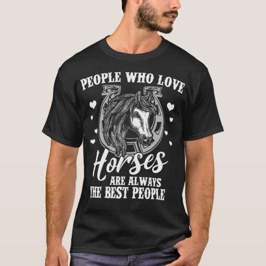 T-shirt Confiture de cheval (Devant)