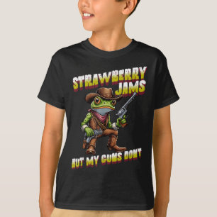 T-shirt Confiture De Fraise Mais Mes Armes Ne Drôle Grosse