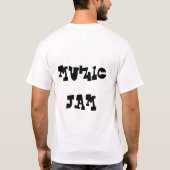 T-SHIRT CONFITURE DE MUZIC (Dos)