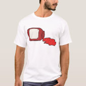 T-shirt Confiture déversée Cute Jelly Rouge Jar (Devant)