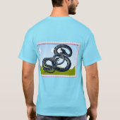 T-shirt Conflit de serpents. (Dos)