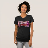 T-shirt Conflit intergalactique (noir) (Devant entier)