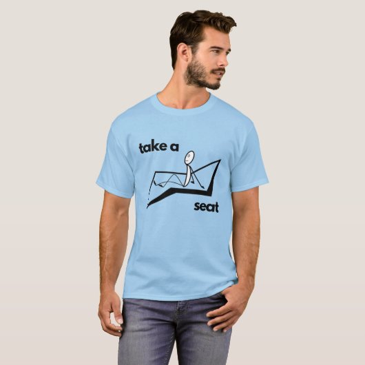 T-shirt Conformation de la chaise Cyclohexane - Prenez pla (Devant entier)