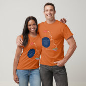 T-shirt Confort de la zone par rapport à la conception d'u (Unisexe)