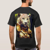T-shirt Confort Décontracté avec le style : Basic Dark (Dos)