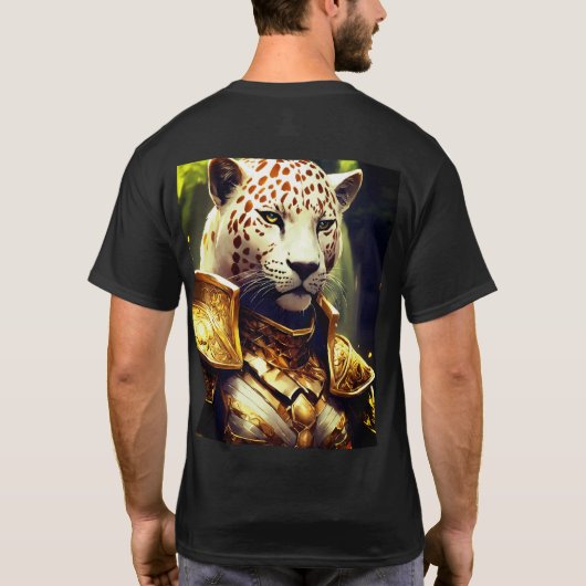 T-shirt Confort Décontracté avec le style : Basic Dark (Dos)