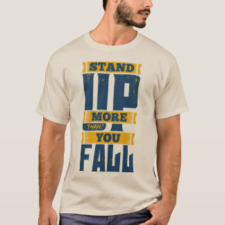 T-shirt "Confort doux, Mots forts : Citation Motivationnel
