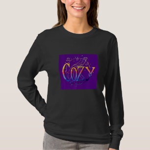 T-shirt Confortable Et Cosy Design Automne