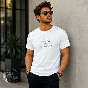 T-Shirt Confortable et Élégant avec Message Person
