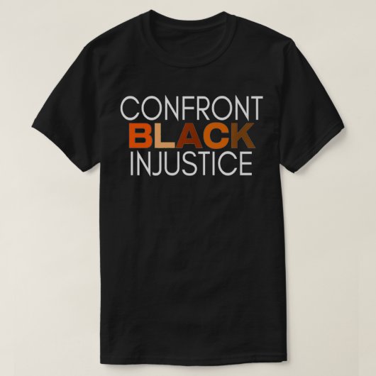 T-shirt Confront Injustice Premium (Design devant)