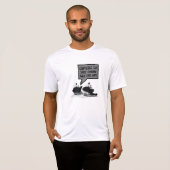 T-shirt Confucius grossier disent (Devant entier)