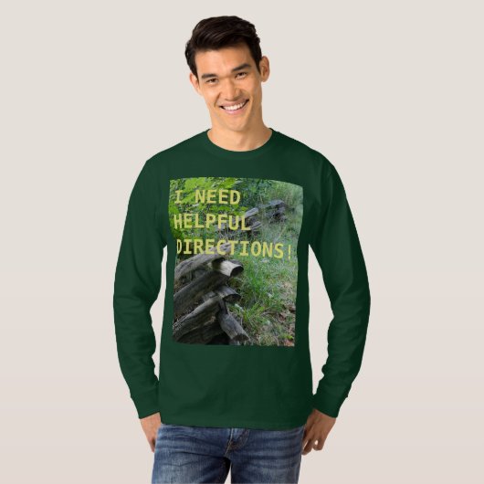 T-shirt confus (Devant entier)