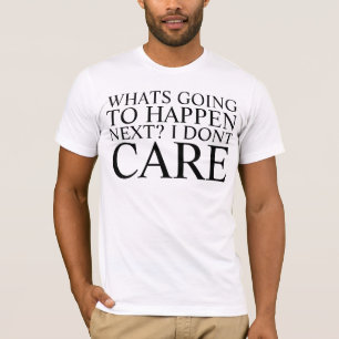 T-shirt confusion/apathie
