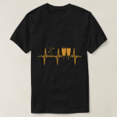 T-shirt Conga Heartbeat Conga Instrument Conga Player T-Sh (Design devant)