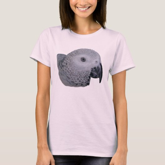 T-shirt Congo African Grey Parrot (Devant)
