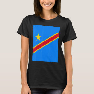 T-shirt Congo Drapeau Souvenir Patrimoine Voyage