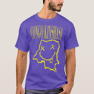 T-shirt CongoKinshasa x Yyes Happy Face Unleash Yo