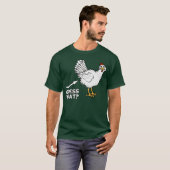 T-shirt Conjecture quel bout de poulet (Devant entier)