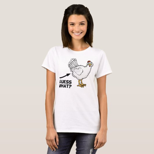 T-shirt Conjecture quel bout de poulet (Devant entier)