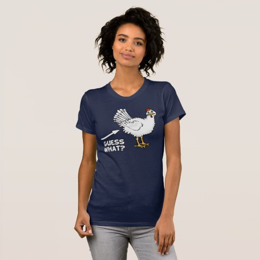 T-shirt Conjecture quel bout de poulet (Devant entier)
