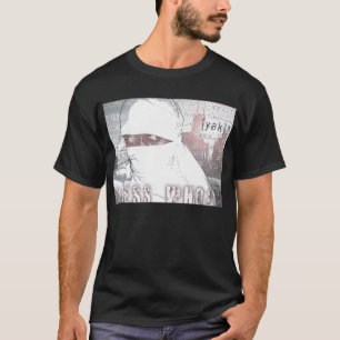 T-shirt Conjecture qui pièce en t de noir de couverture
