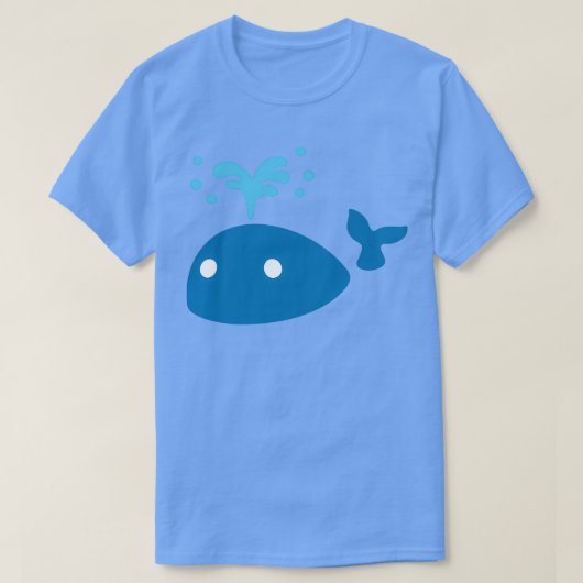 T-shirt Conjoint de baleine mignon cadeau pour la baleine (Design devant)