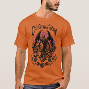 T-shirt Conjuration RPG Magic School Noir