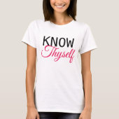 T-shirt Connais-Toi (Devant)