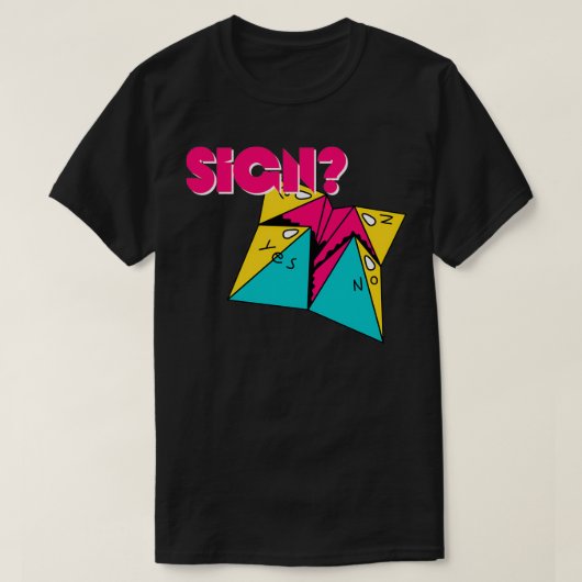 T-shirt Connais-tu ASL (Design devant)