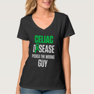 T-shirt Connaissance de la maladie coeliaque Survivant Gue