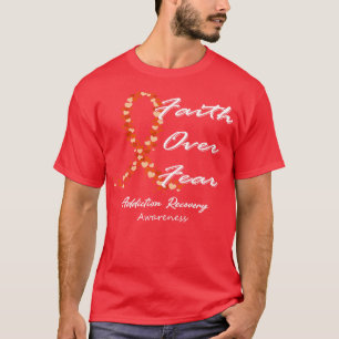T-shirt Connaissance De La Toxicomanie Au Sujet De La Peur