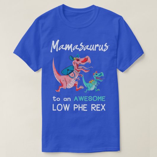 T-shirt Connaissance de l'UP Mamasaurus Dinosaure Cadeau (Design devant)