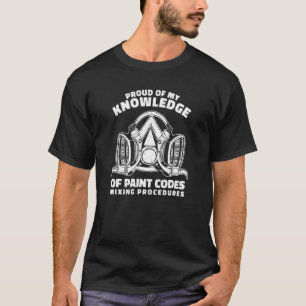 T-shirt Connaissance des codes de peinture Automotive Car 